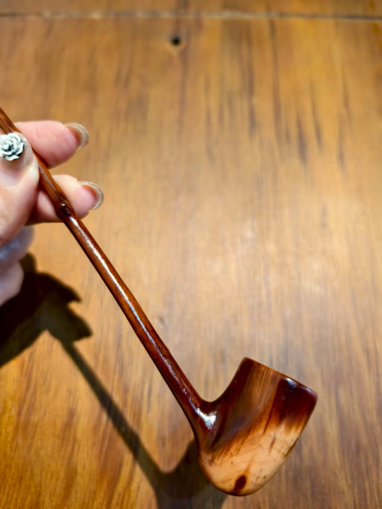 贵州檬子木原木打造中细支专用烟斗