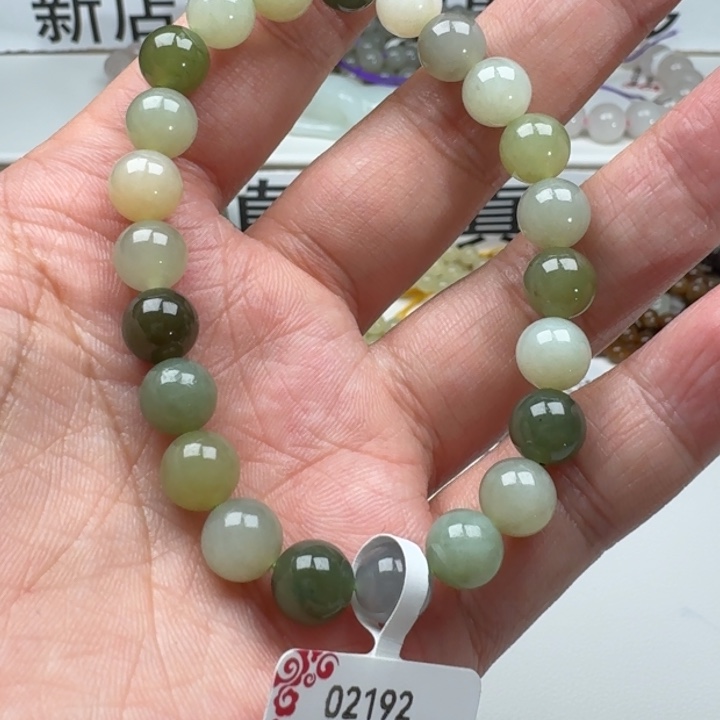 和田玉手串未镶嵌1