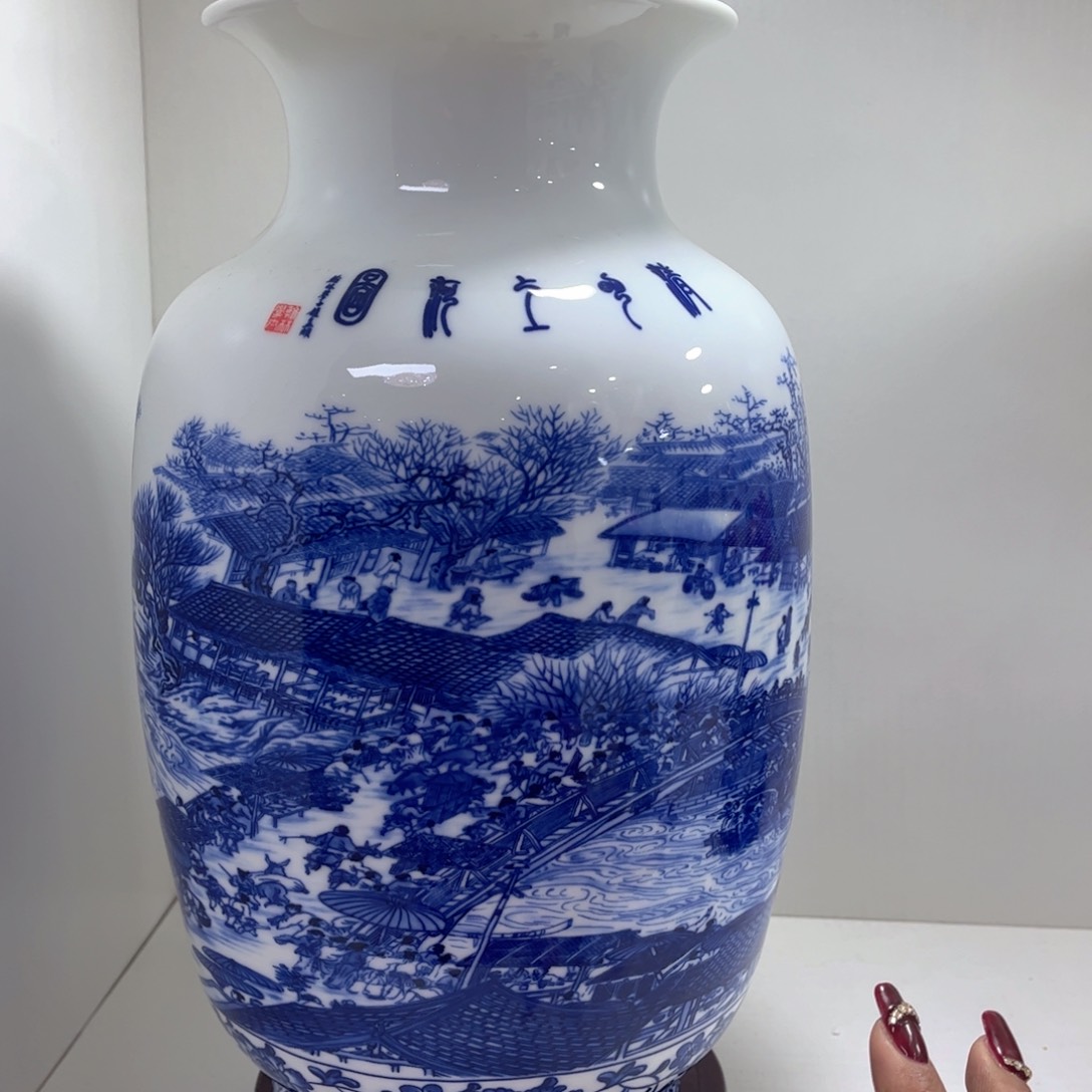 景德镇陶瓷花瓶摆件