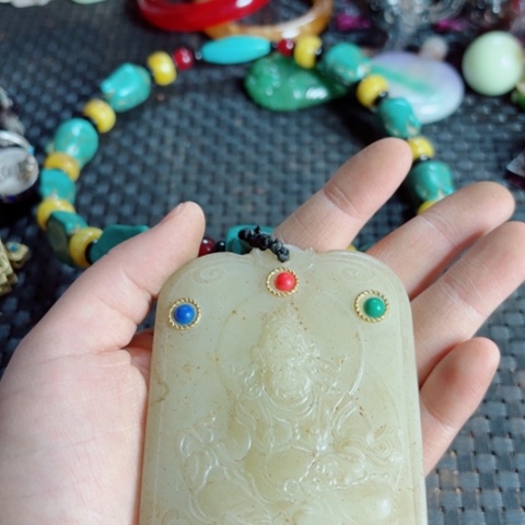 紫金钵盂菩提把件