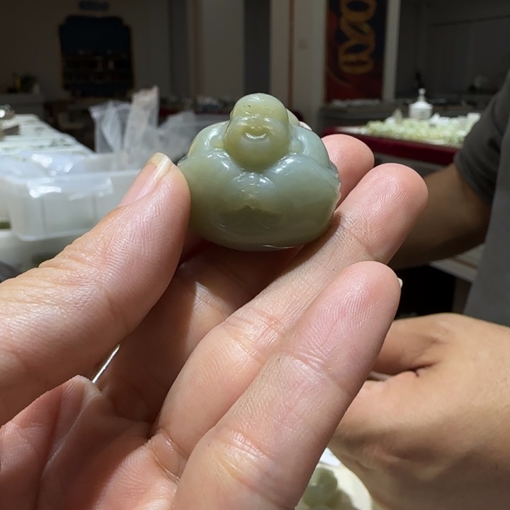 和田玉未镶嵌颈饰817