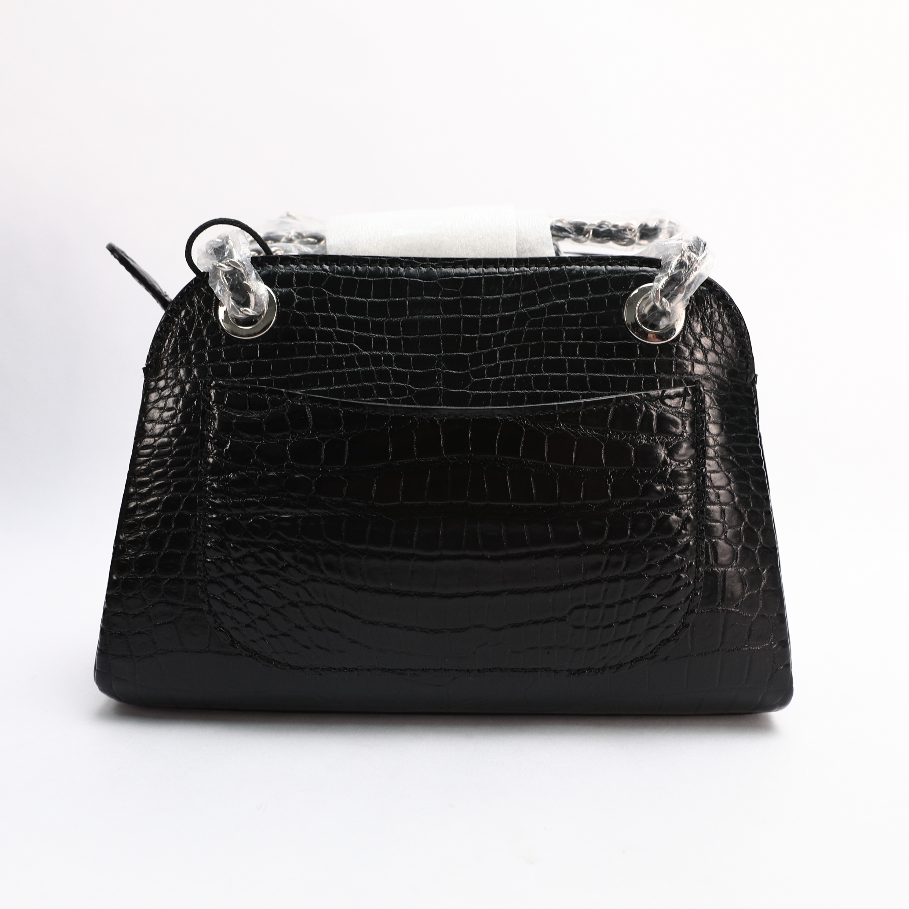 【折】时代品牌【C-保龄球】外鳄鱼肚皮 内头层牛皮 手提包 D10927