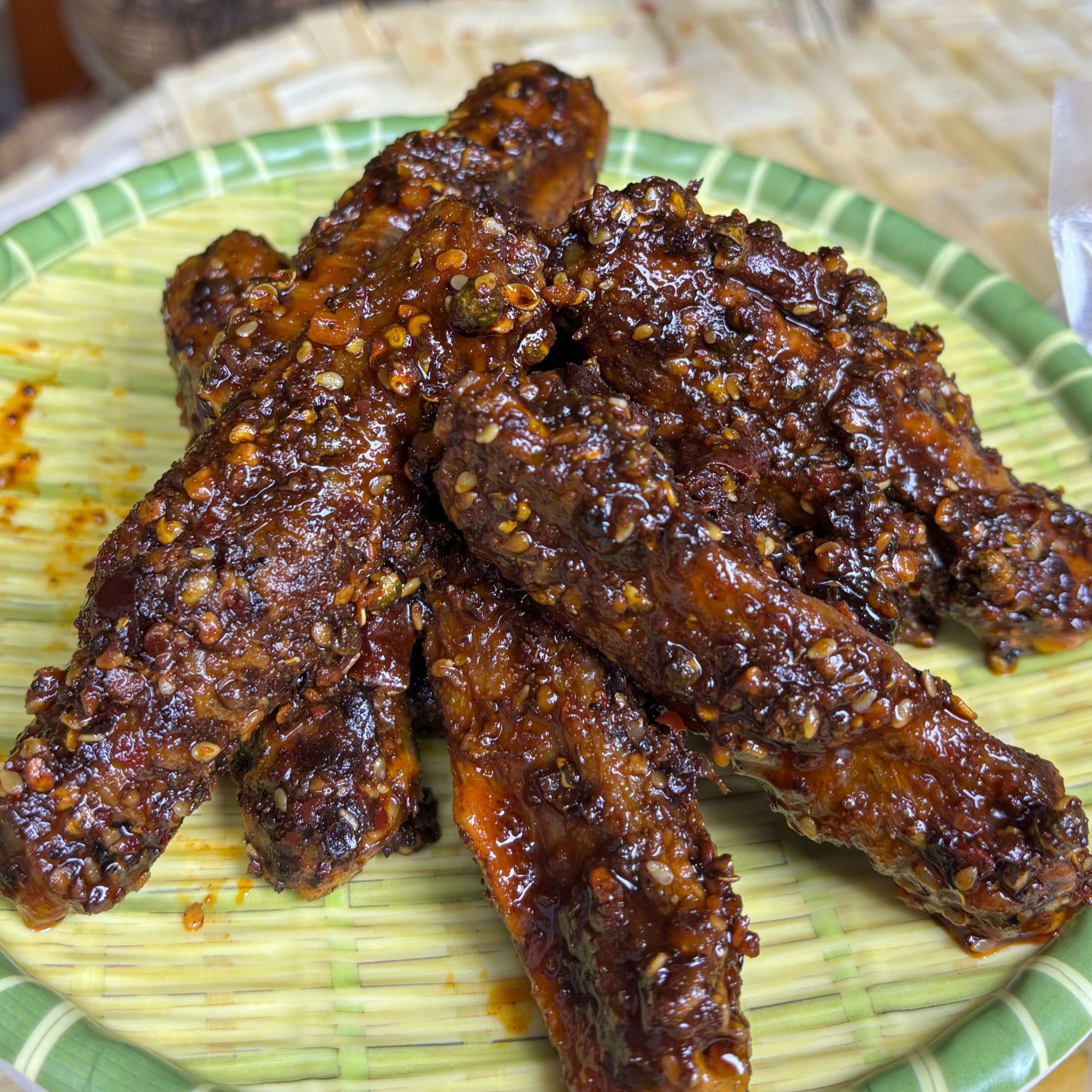 傣味香麻辣鸭翅好吃追剧神器