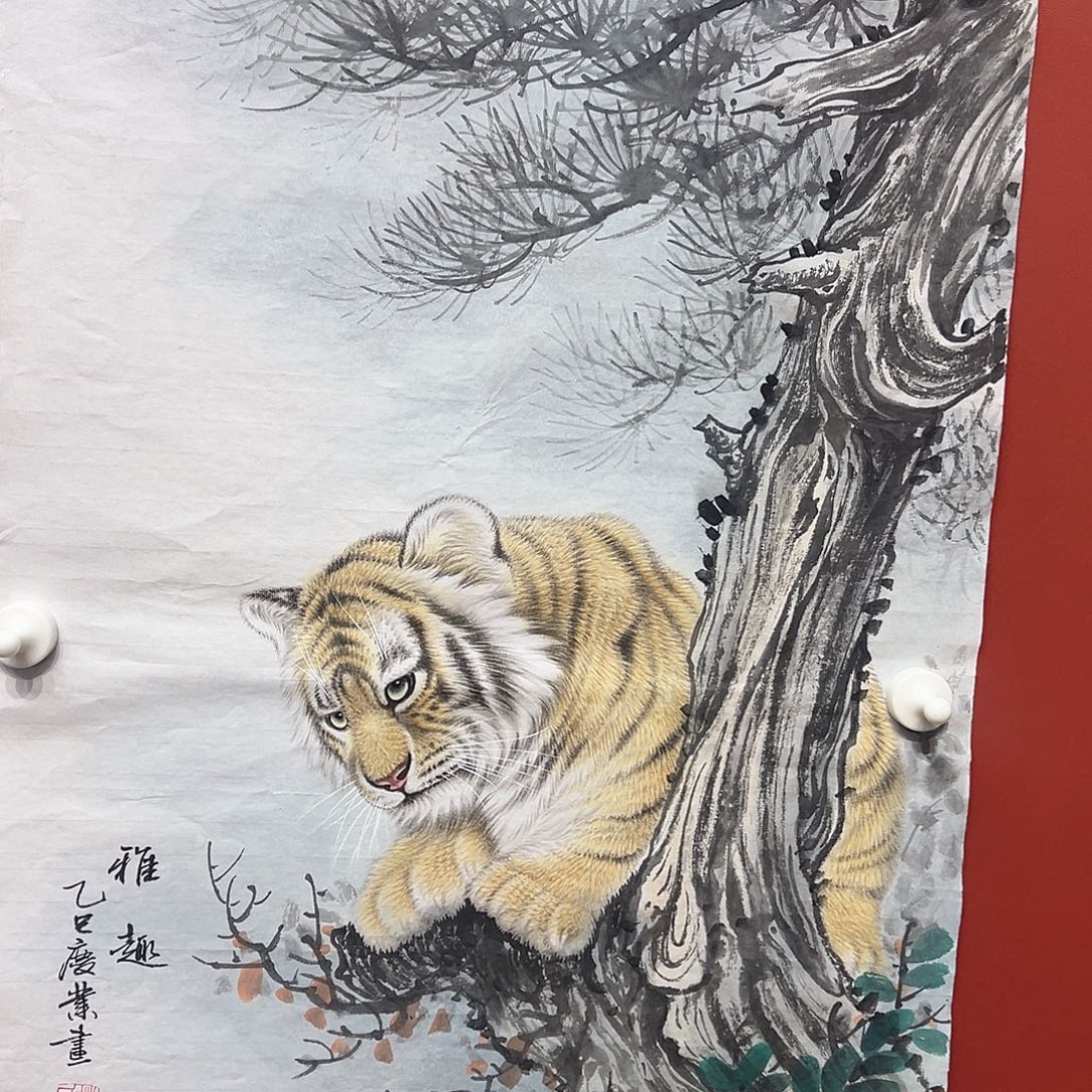 国画赵庆业老师国画作品月