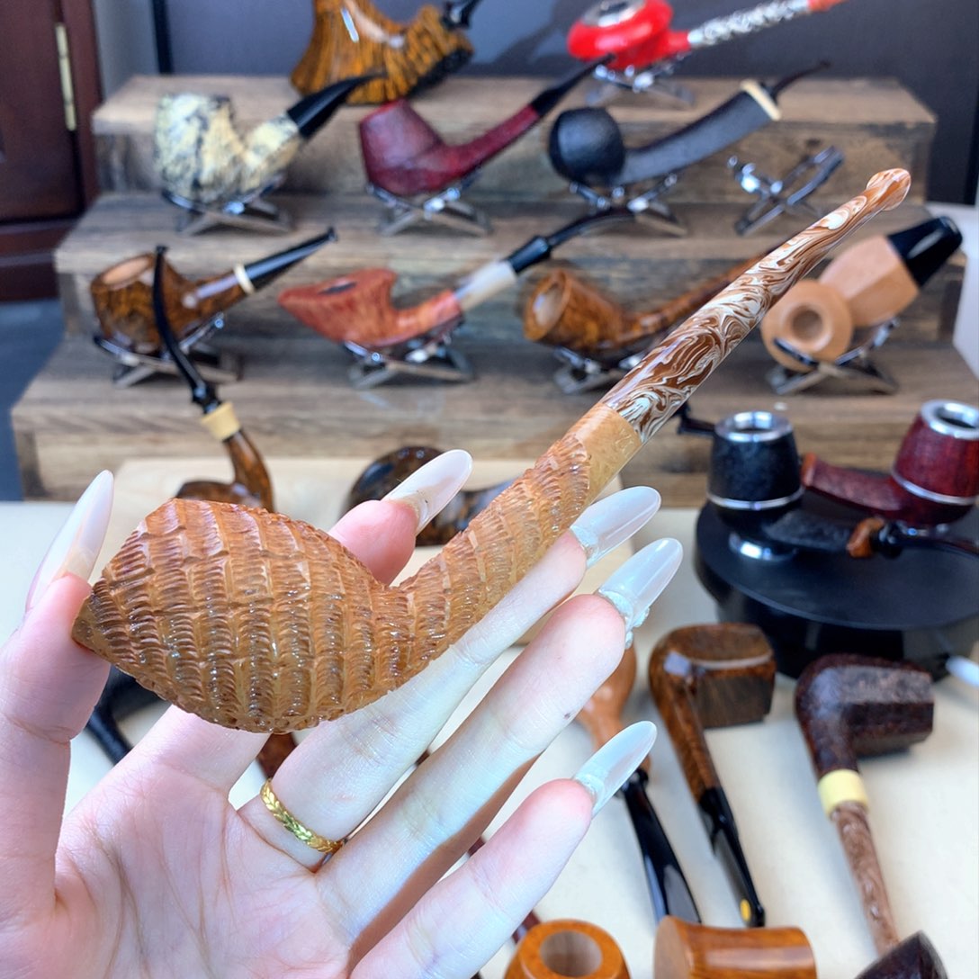 不**子高品质石楠木烟斗