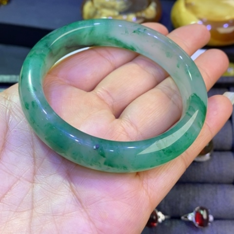 石英质玉手镯合金冷*非洲翠