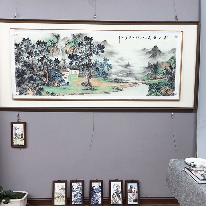 国画中美老师纯手绘作品