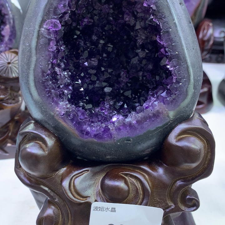 紫晶1未镶嵌026恐龙蛋