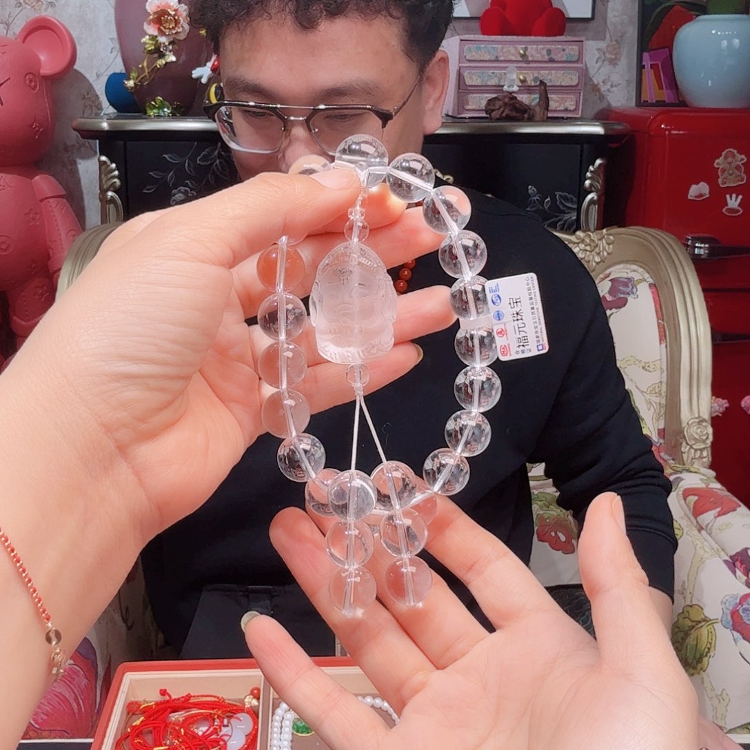水晶手串未镶嵌车挂