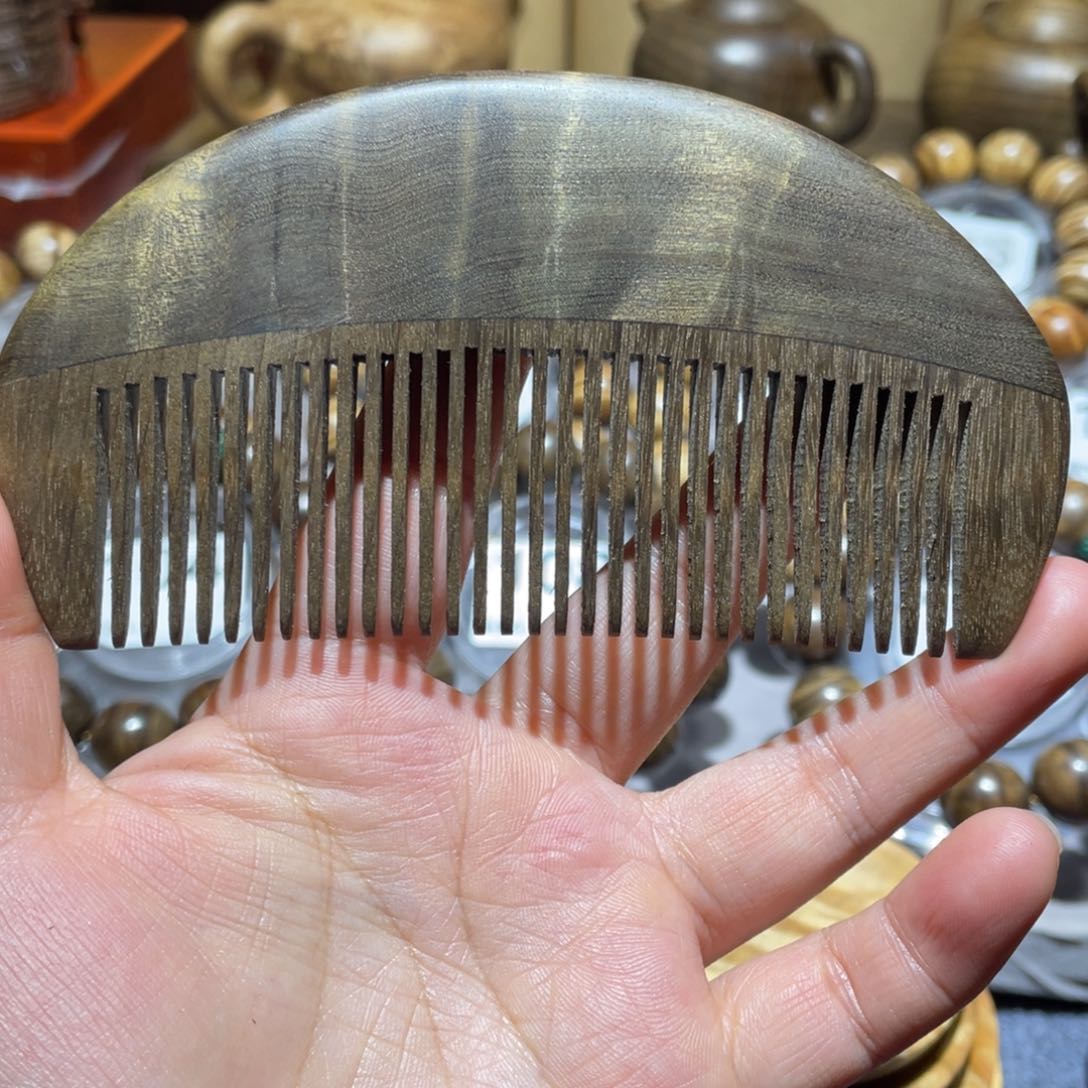 楠木（金丝楠）其他半月梳