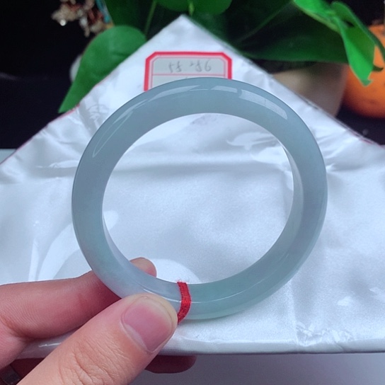 翡翠手镯未镶嵌正圈007