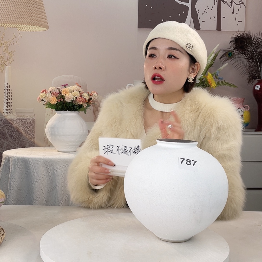 摆件微瑕787 景德镇陶瓷艺术精品