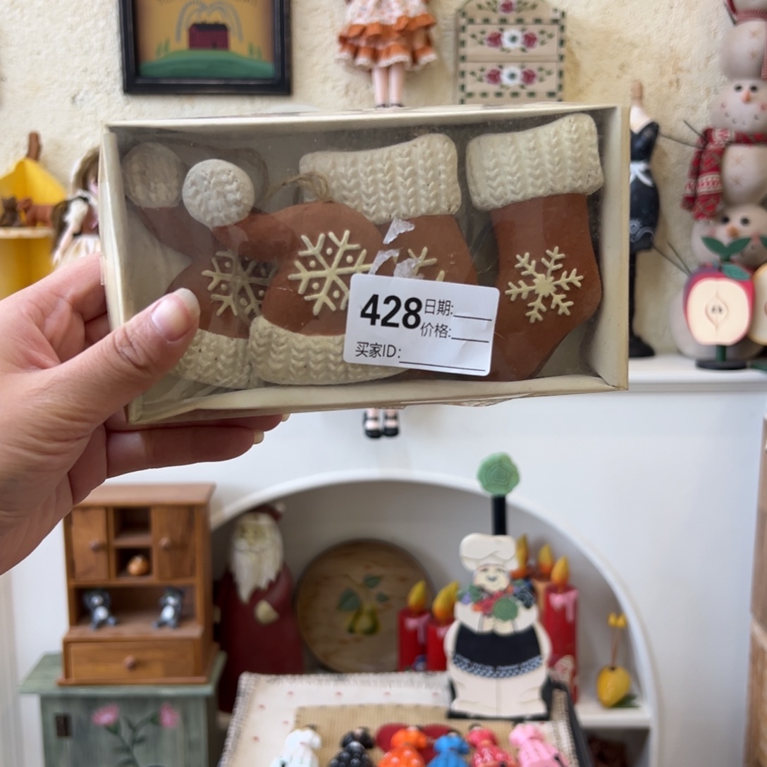 木清！外贸出口样品挂件摆件428