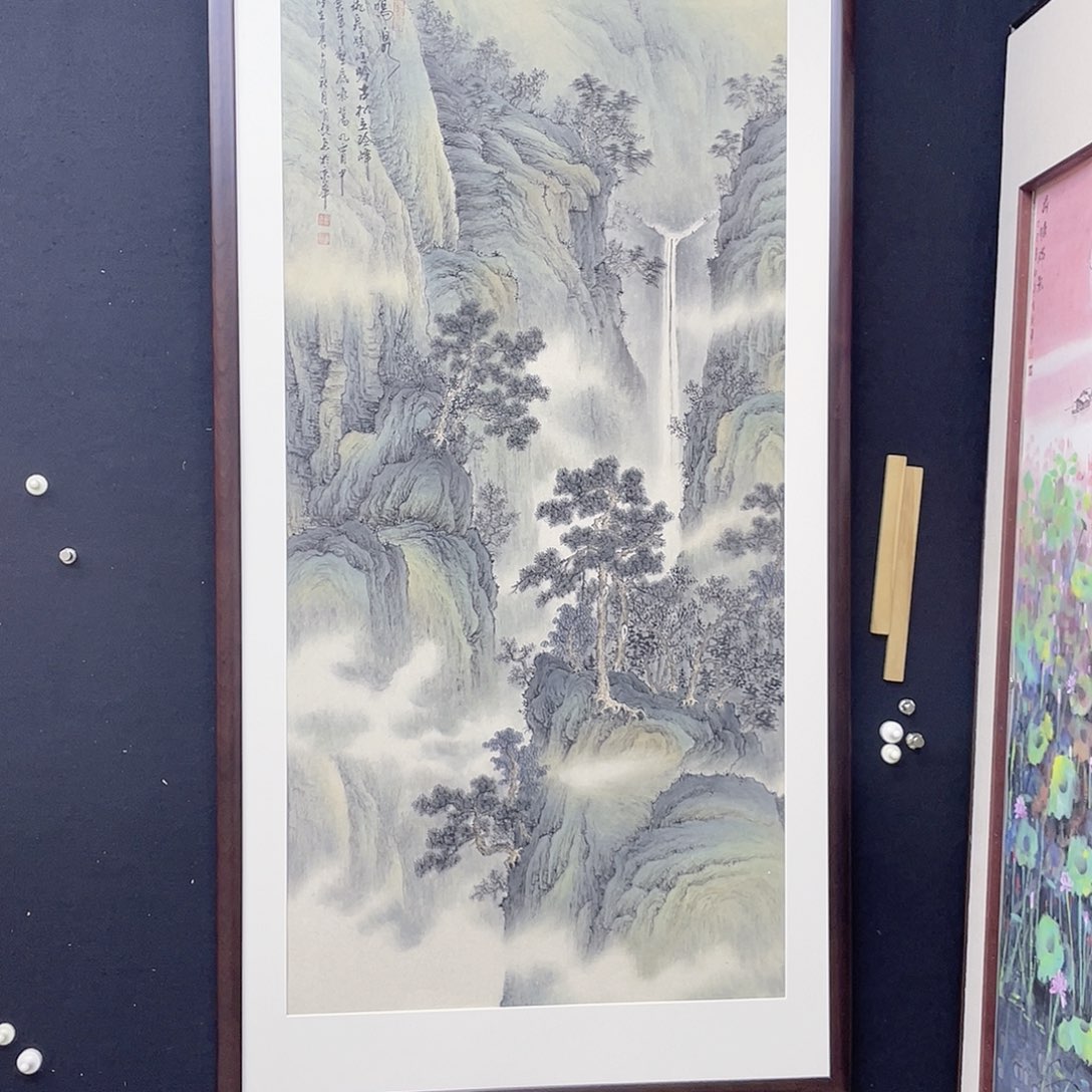 国画国画作品，精品山水，画心