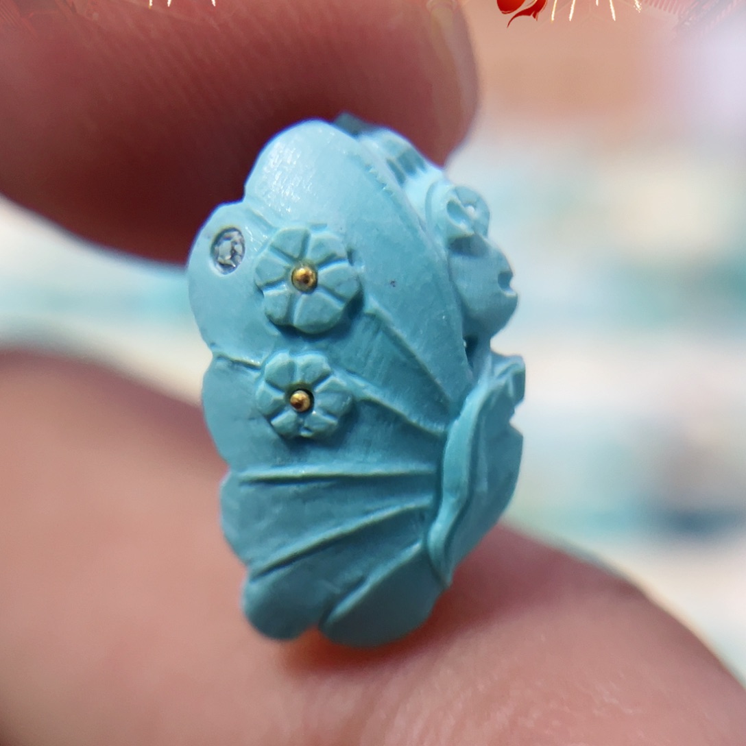 绿松石珠宝奇石未镶嵌