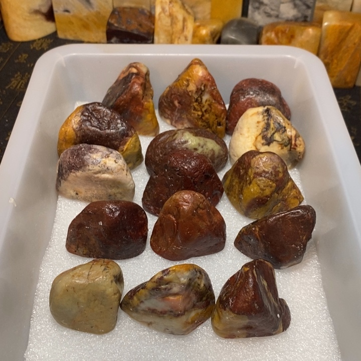 昌化鸡血石印章石