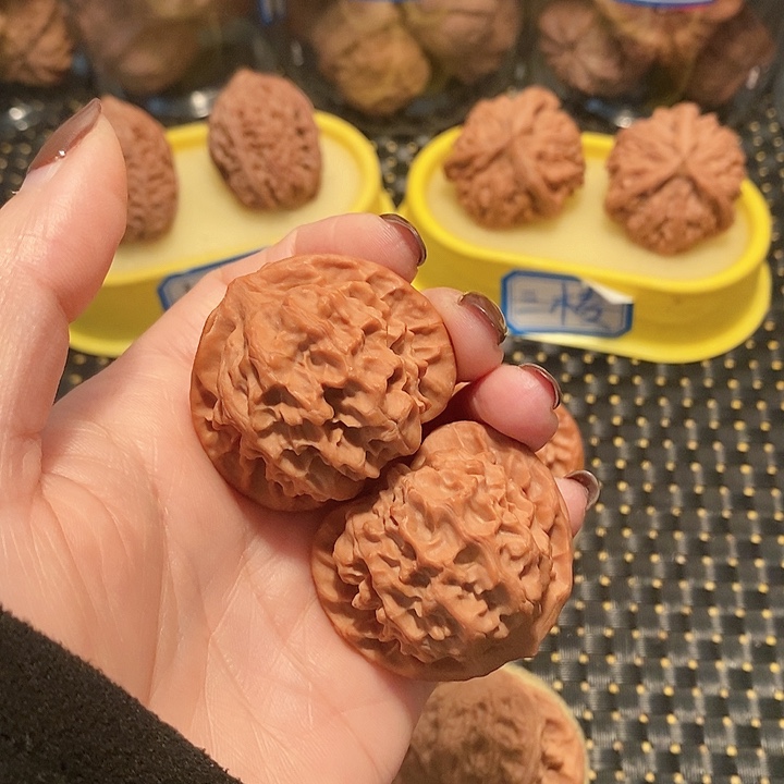 雀***花核桃手串/手链41尺寸龙鳞