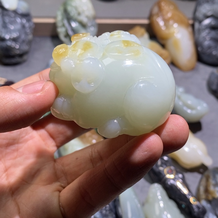 【闪购商品】和田玉把件未镶嵌道*