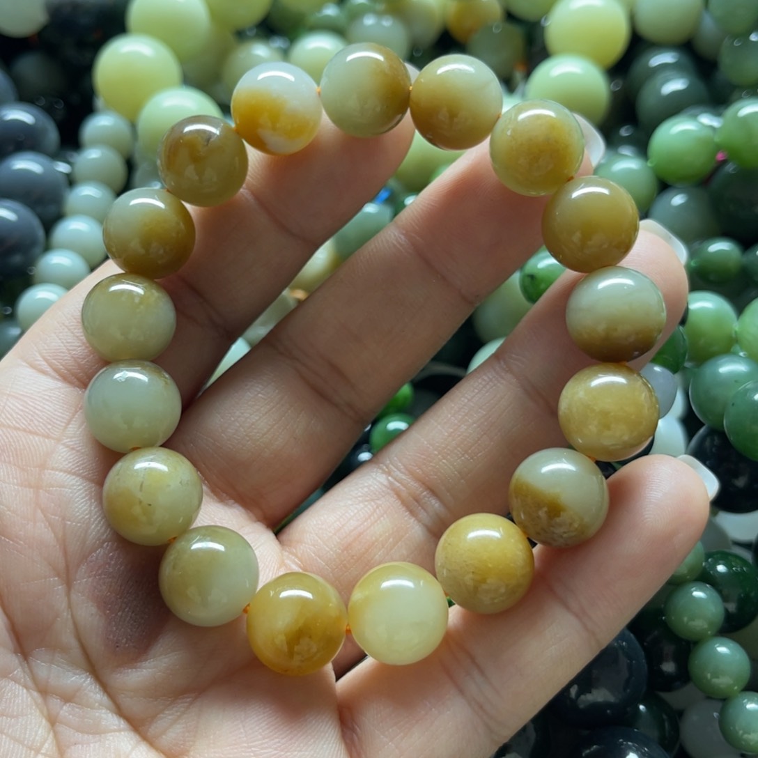 和田玉手链未镶嵌