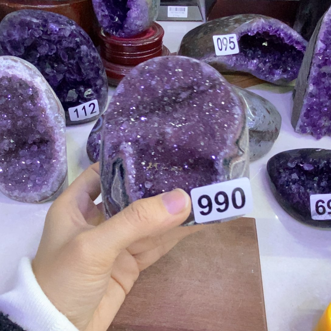 未镶嵌大型摆件（非配饰）紫晶