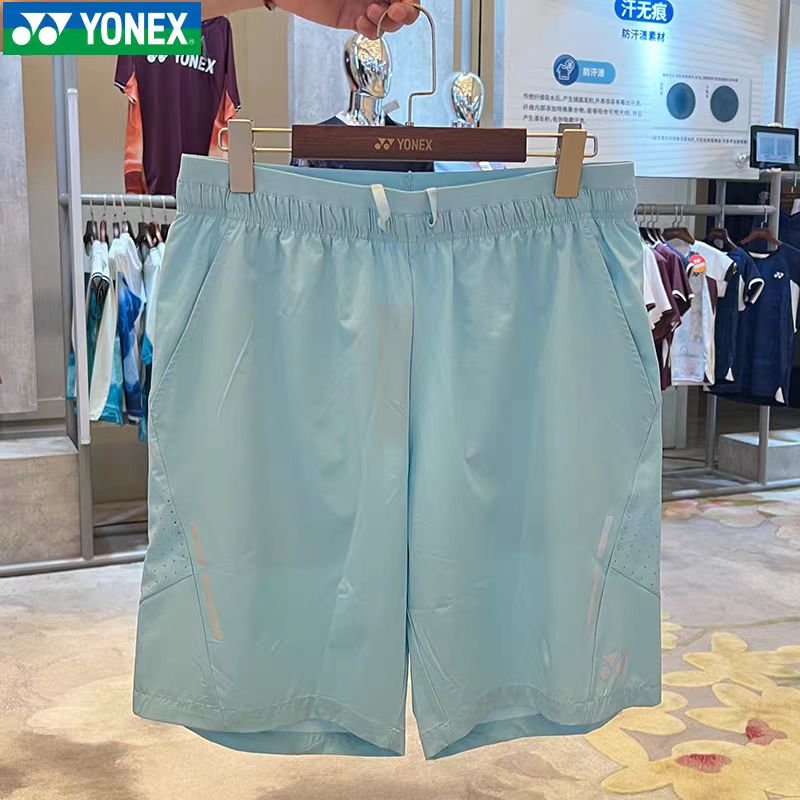 YONEX/尤尼克斯新款比赛系列男女羽毛球短裤夏季速干健身1202025