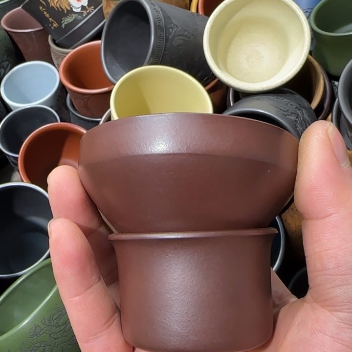 茶杯紫砂全手工制作工艺