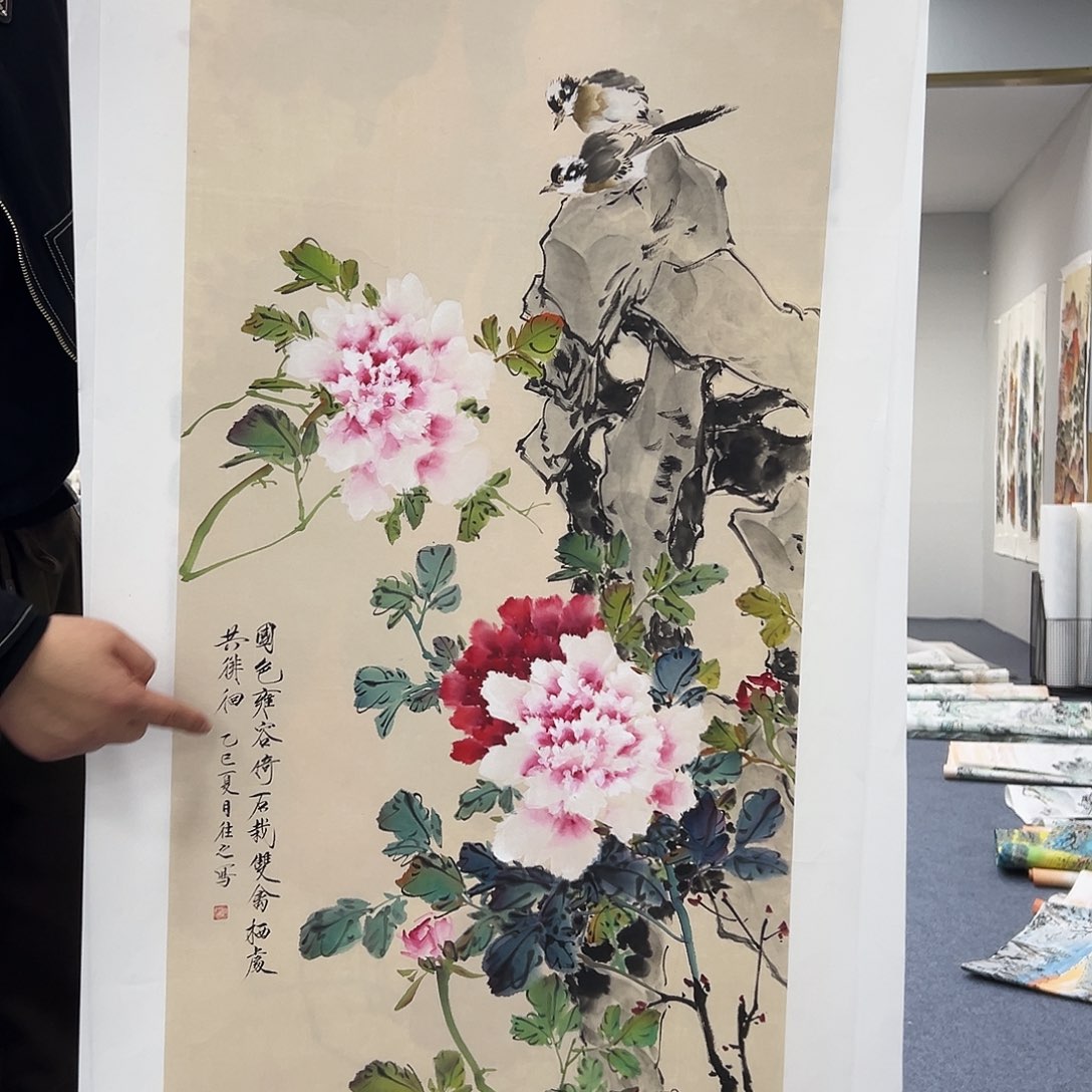 国画国画作品宣纸纯手绘