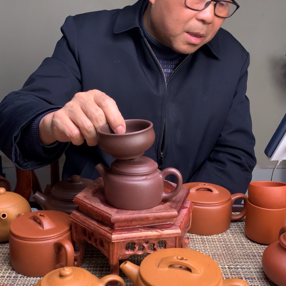 紫砂茶壶洛*宜兴紫砂壶茶壶原矿紫砂壶