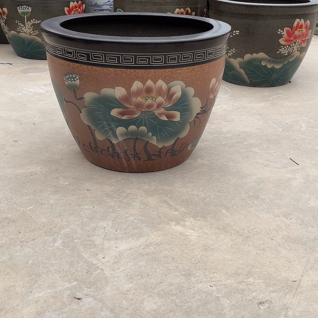 缸瓷器瓷器80高度55瓷器瓷器