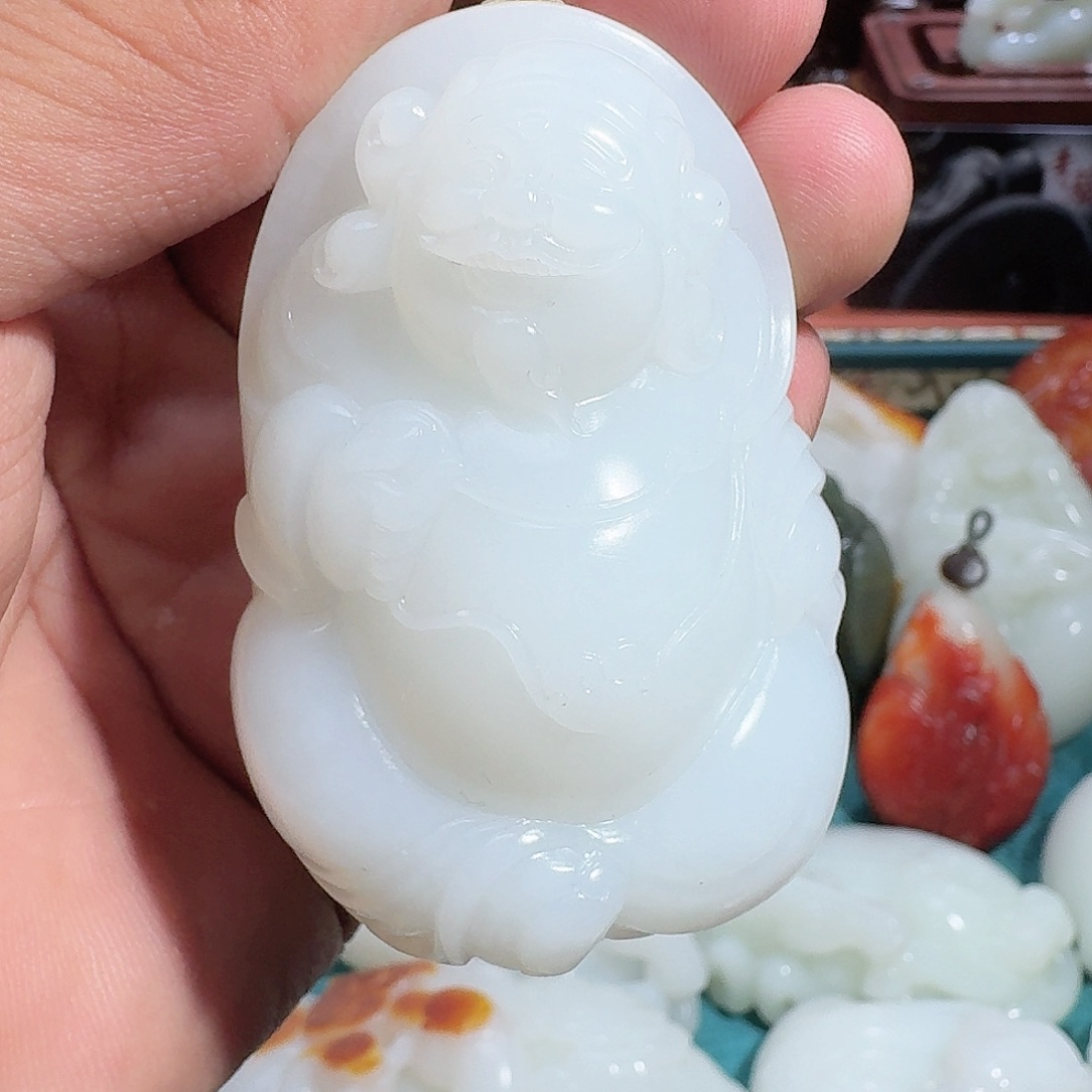 和田玉把件未镶嵌