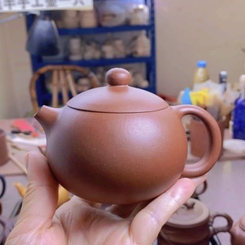 茶壶紫砂西施200cc微瑕