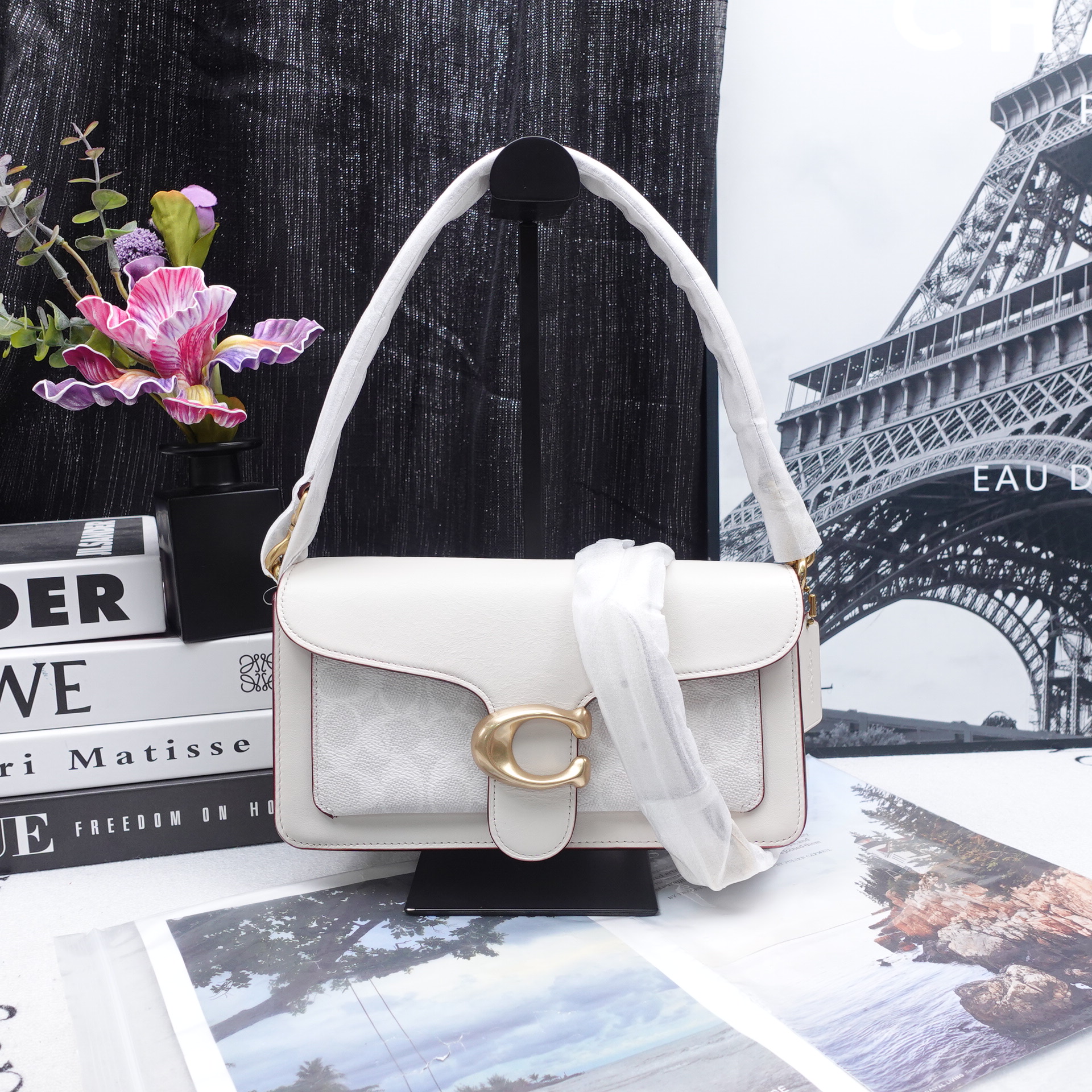 95新 COACH/蔻驰 单肩包/T10231740