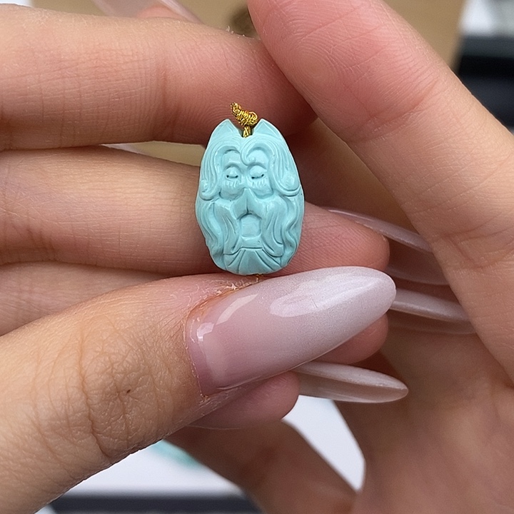 未镶嵌绿松石珠宝奇石