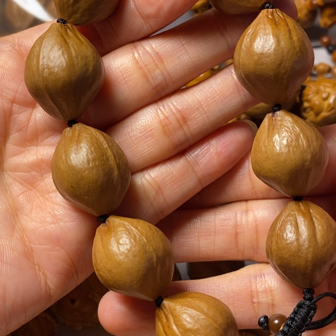 橄榄核手串/手链麒*包衣素串