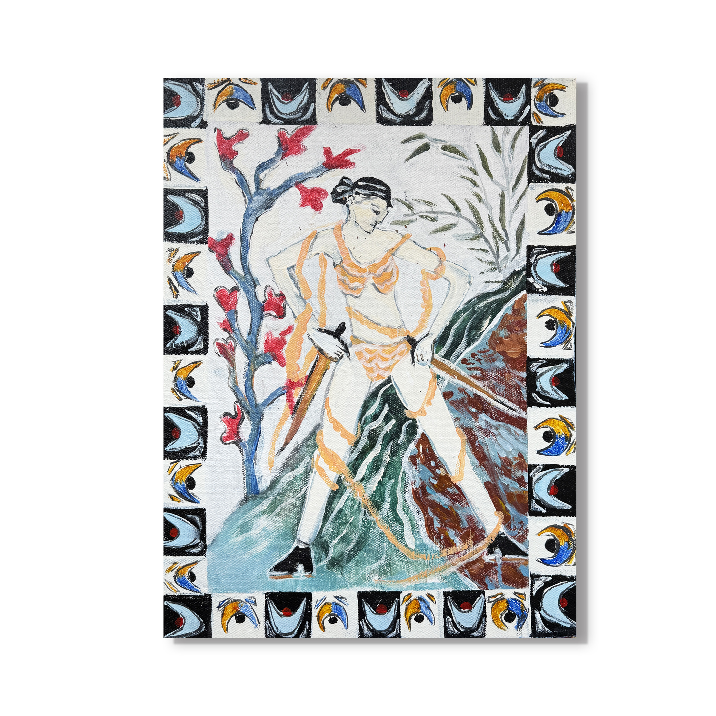 【抽象】30*40 纯手绘油画