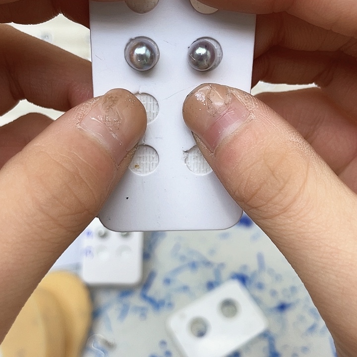 海水珍珠耳饰银S925镶嵌季****?