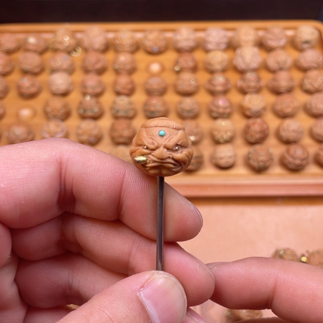 猴头核桃手串猴头核桃梵谷烟鬼