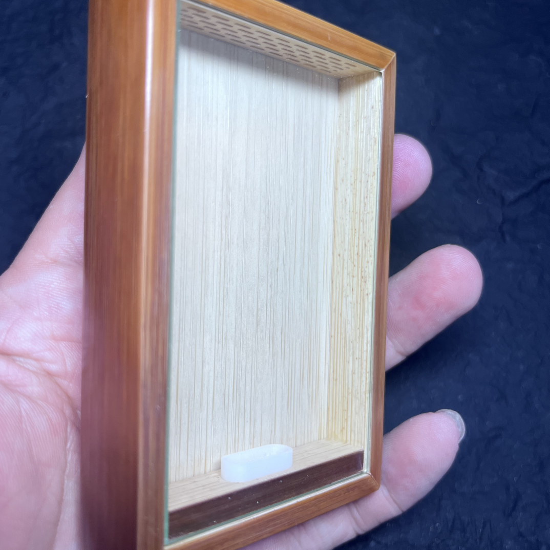 纯天然老玉竹大黄蛉鸣虫盒竹制虫具