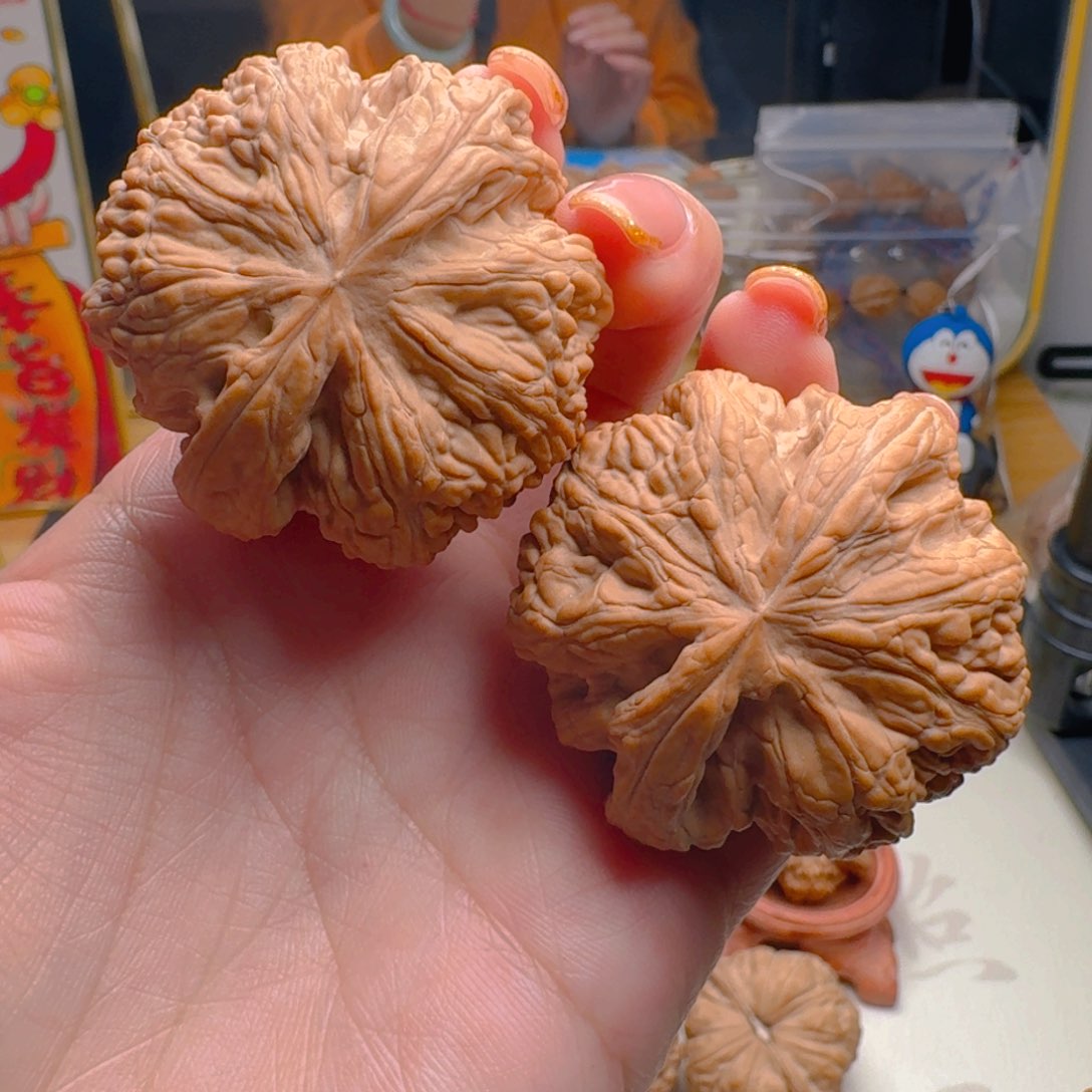 核桃把件满****甲45尺寸大粗筋