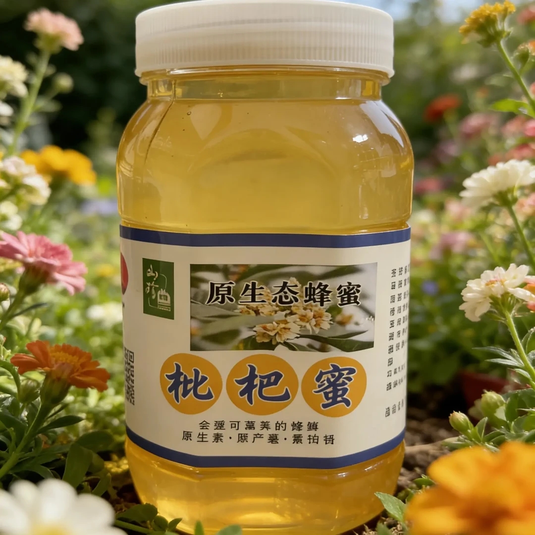 新鲜苏州东山白玉枇杷蜜 老济南养蜂人 自产自销（买10斤送1斤）