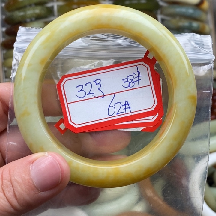 未镶嵌蛇纹石玉手绳