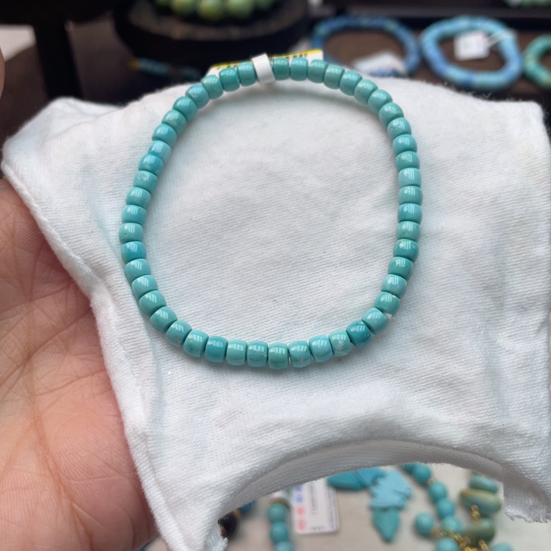 未镶嵌绿松石手链