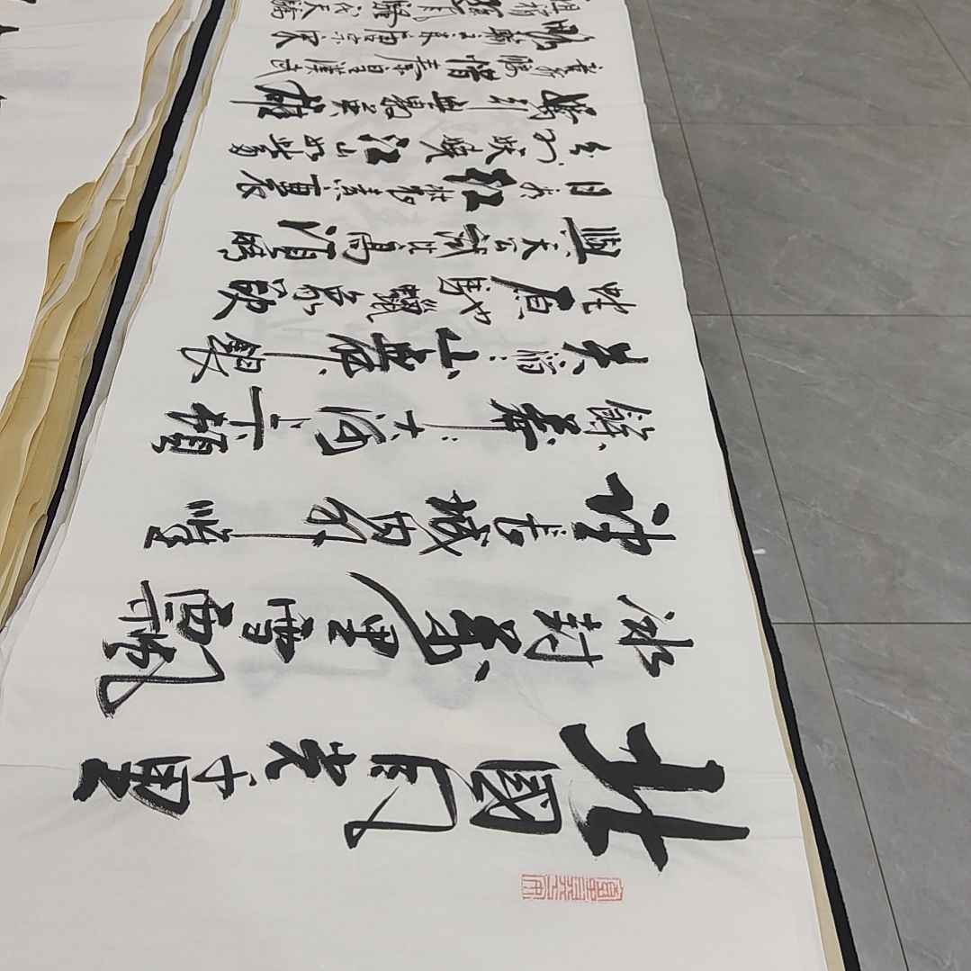 白武坤老师作品一副