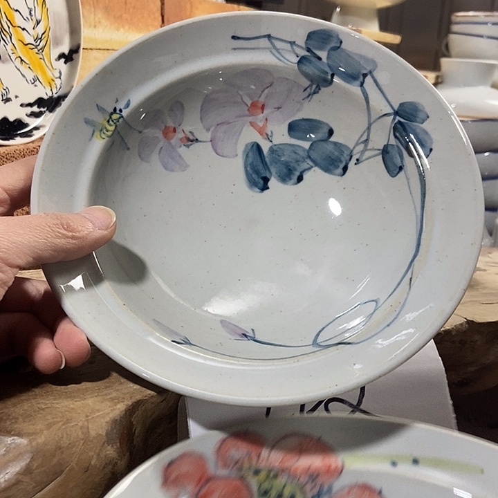 微瑕 景德镇高温釉下彩