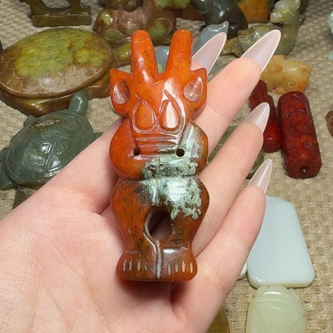 白玉菩提吊坠挂件