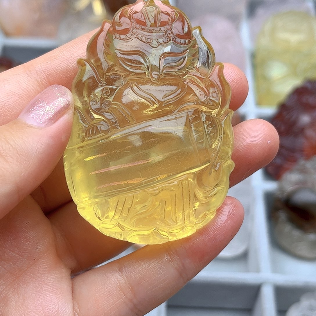 水晶吊坠(不含链)未镶嵌