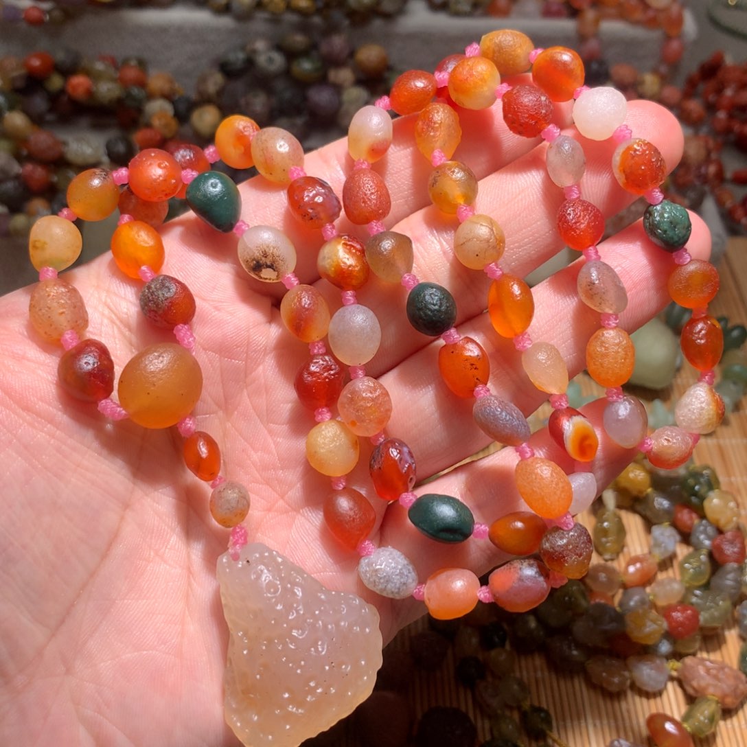 玛瑙/玉髓未镶嵌车挂