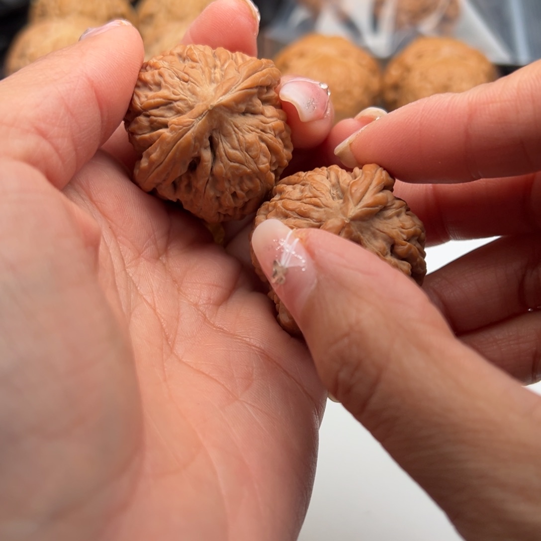 文玩核桃把件莲花35