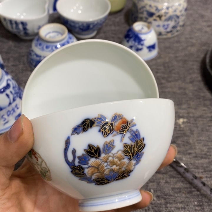 紫砂茶杯非常漂亮好看的碗