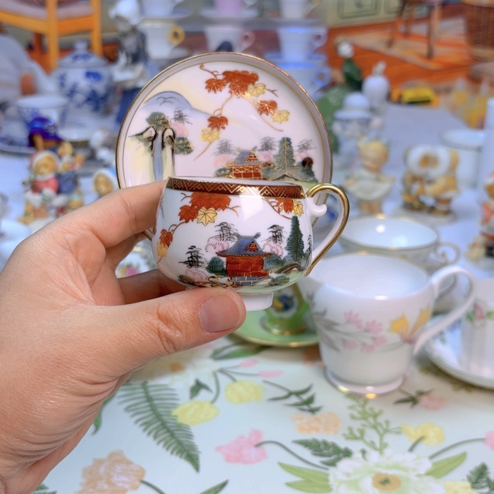 摆件欧洲中古瓷器编号60（日瓷）